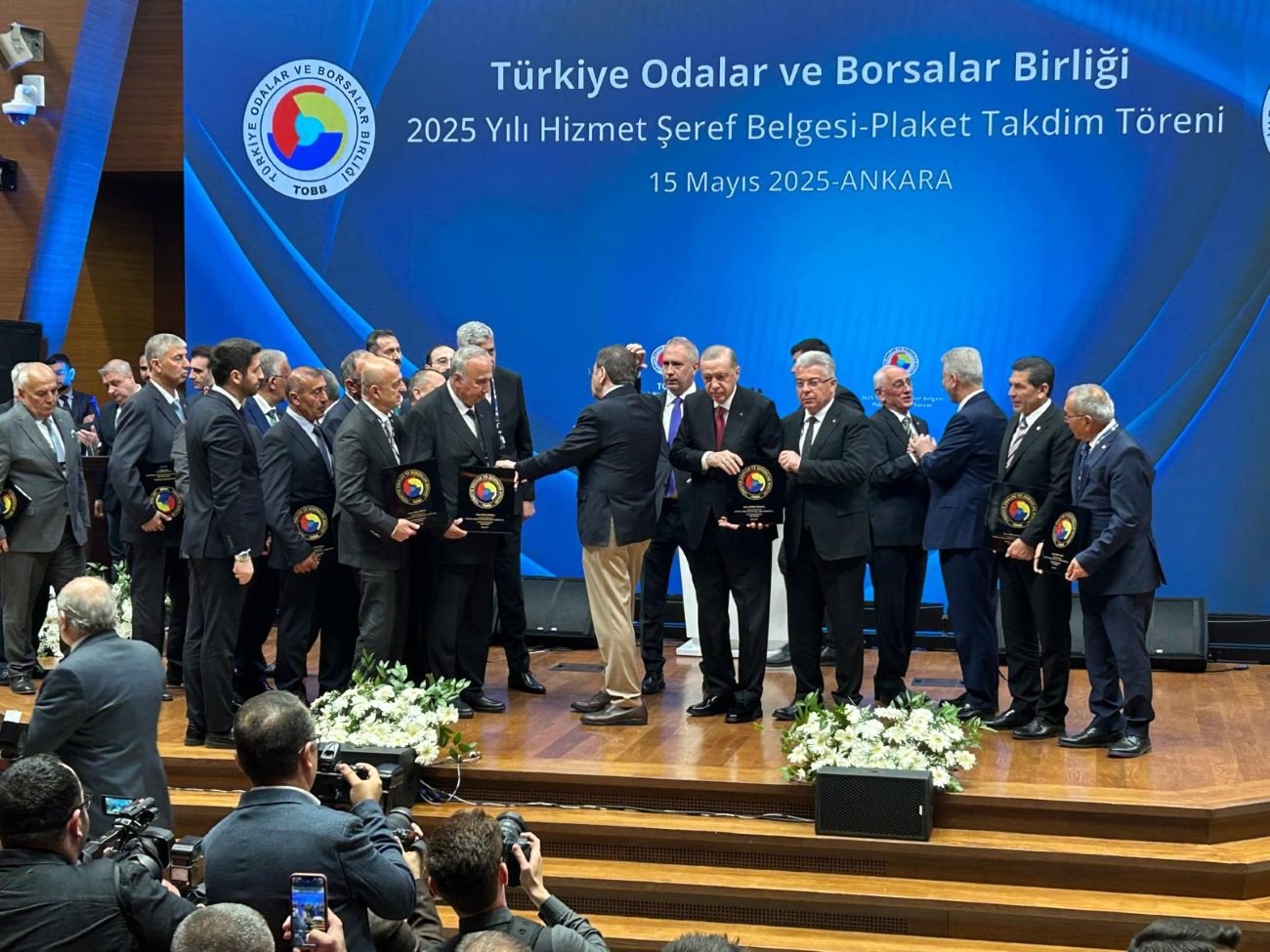Başkanımız Gururlandırdı: TOBB’da Anlamlı Ödül, Cumhurbaşkanımızın Katılımıyla Takdim