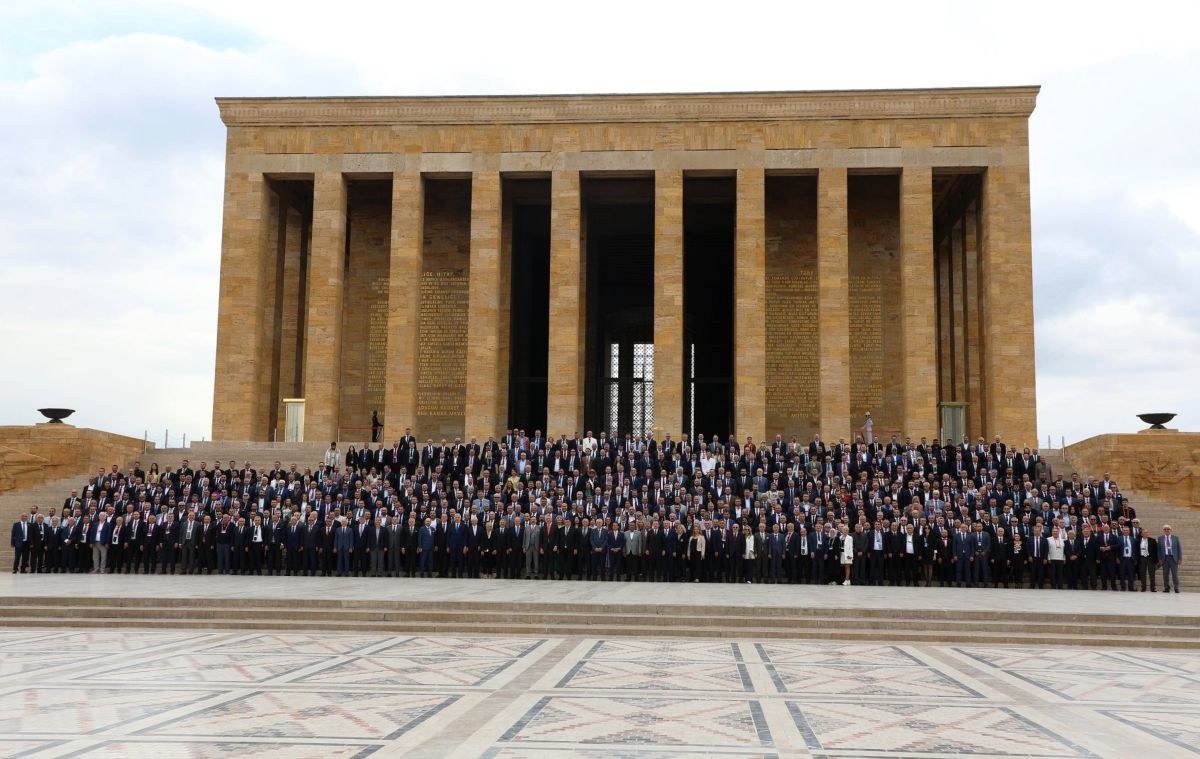 Nto heyeti, tobb 81. Genel kurulu öncesi anitkabir’i ziyaret etti