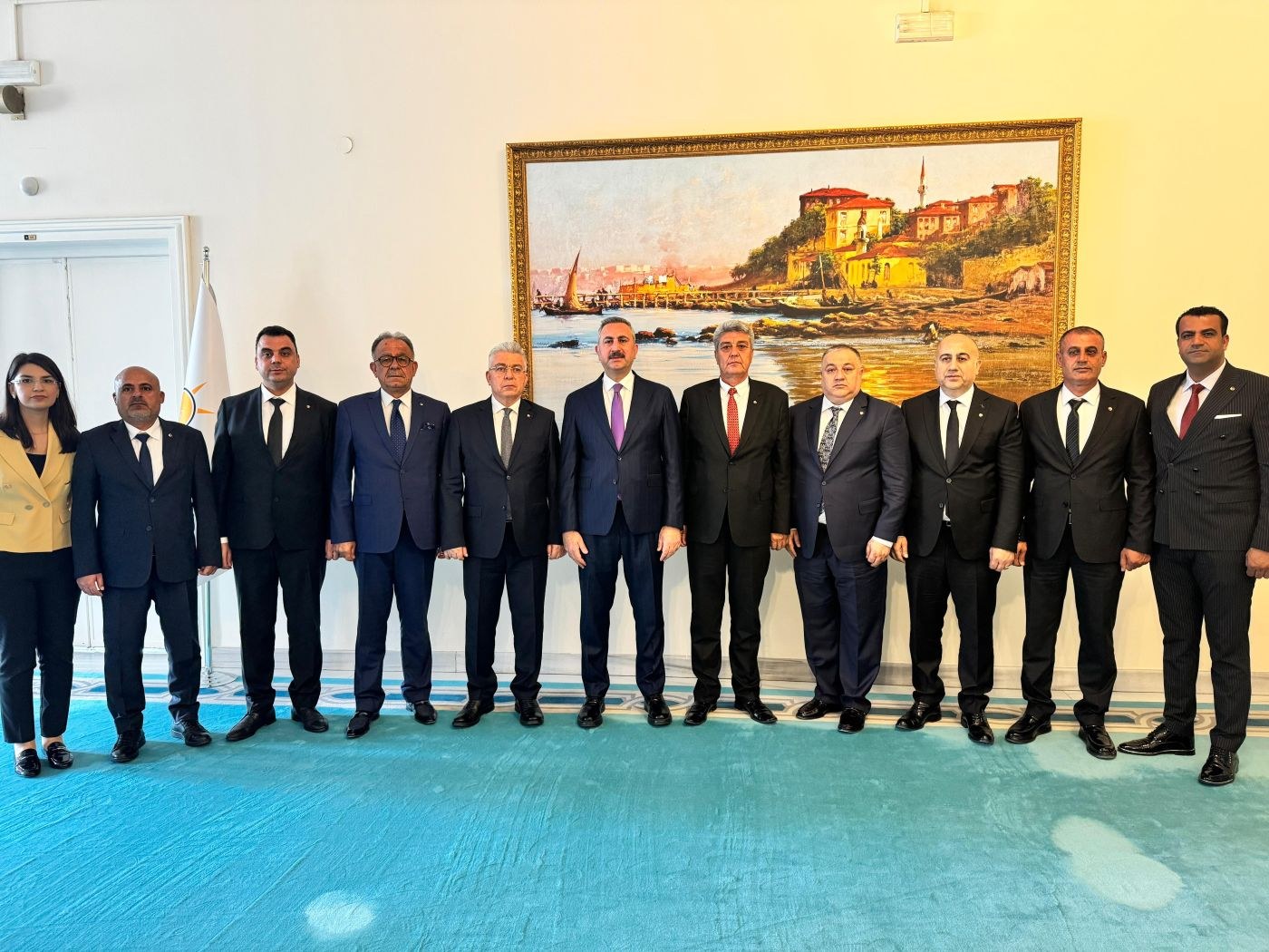 Nto heyeti abdülhamit gül’e hayirli olsun ziyaretinde bulundu