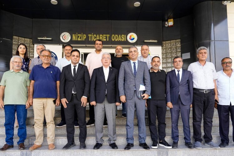 Gaziantep il defterdari ümit güner ve gelir idaresi grup müdürü bariş sönmez’den nto’