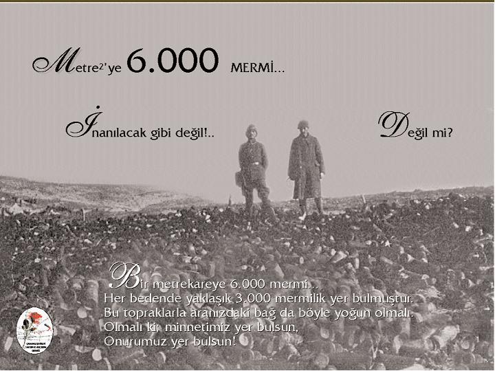 18 MarT 1915 Çanakkale Şehitleri Anma Günü