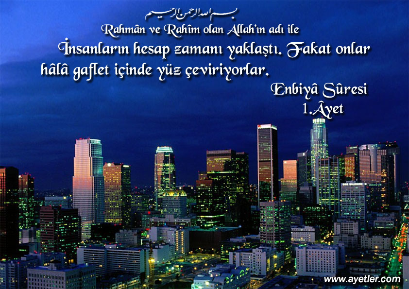 SİZİ EN ÇOK ETKİLEYEN AYET-İ KERİME