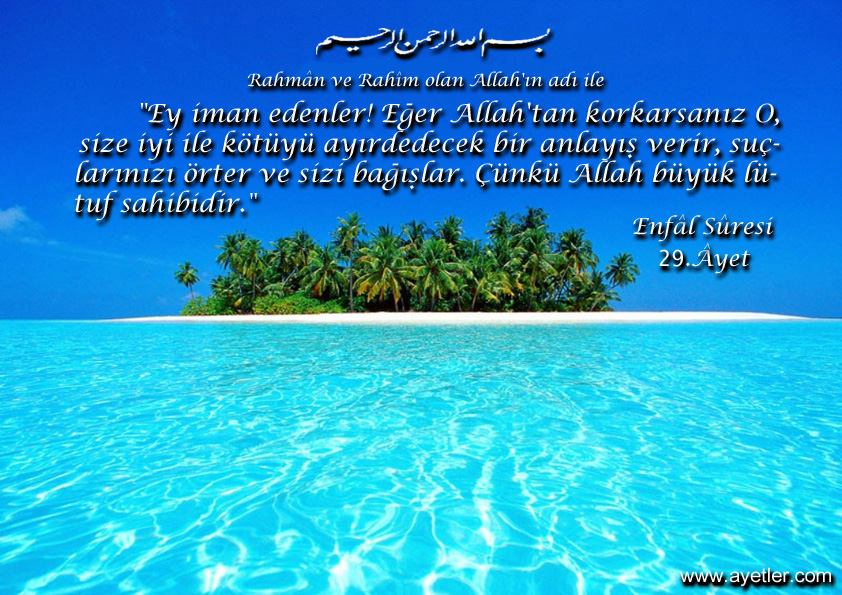 SİZİ EN ÇOK ETKİLEYEN AYET-İ KERİME