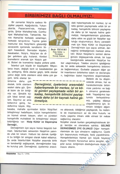 Karpuzatan Dergisi 1996