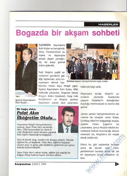 Karpuzatan Dergisi 1994