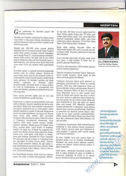 Karpuzatan Dergisi 1994