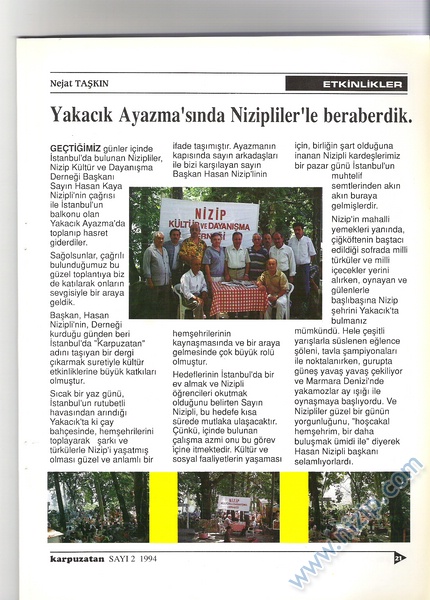 Karpuzatan Dergisi 1994