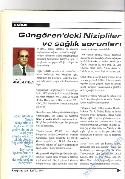 Karpuzatan Dergisi 1994