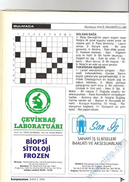 Karpuzatan Dergisi 1994