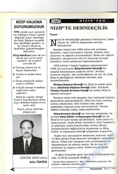 Karpuzatan Dergisi 1995
