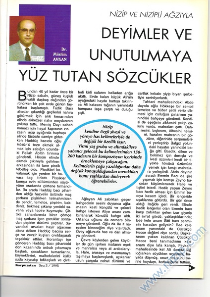 Karpuzatan Dergisi 1995