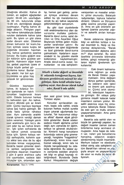 Karpuzatan Dergisi 1995