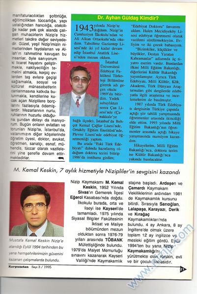 Karpuzatan Dergisi 1995