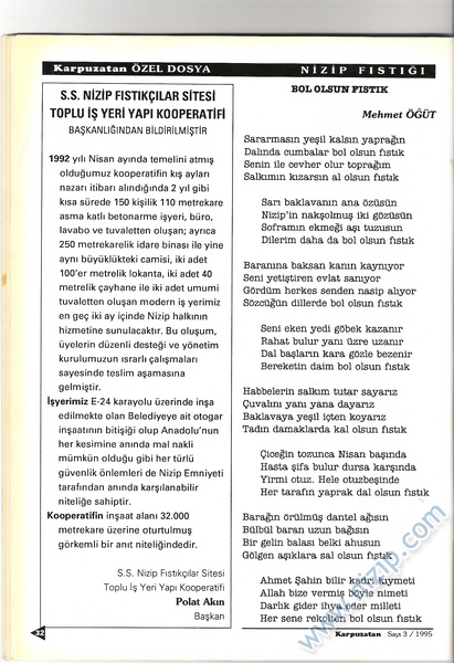 Karpuzatan Dergisi 1995