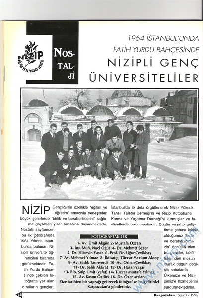 Karpuzatan Dergisi 1995