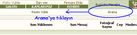Siteye Fotoğraf eklemek için yapmaniz gerekenler