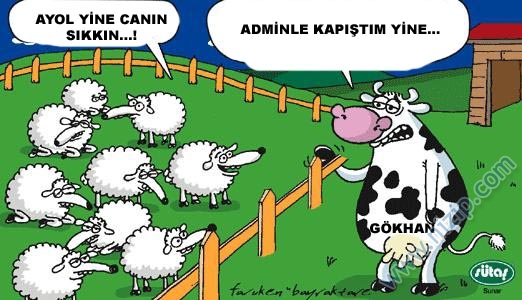 Sütaş karikatürleri Nizip.com'da Olursa.