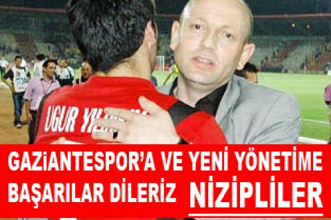 Gaziantepsor-Galatasaray maçında Niziplilerden AFİŞ