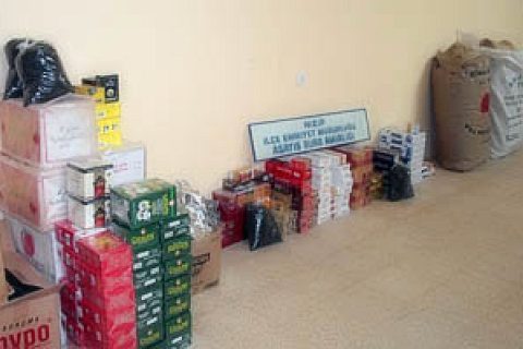 Sigara kaçakçılarına suçüstü