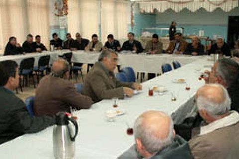 Durmuş, muhtarlarla biraraya geldi