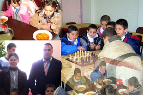 Soylu İlköğretim Okulu'nun Başarılı öğrencilerine Okay'dan yemek
