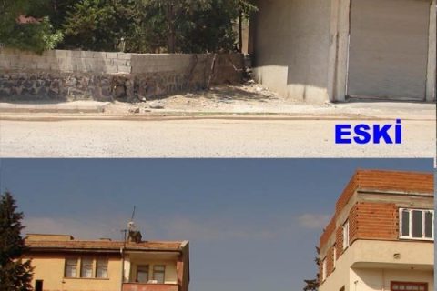 Yıllar önce kapanan cadde tekrar açıldı...