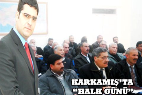 Karkamış Kaymakamlığına büyük takdir