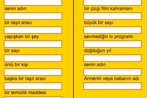 Hadi Komik Mektup Yazalım:)