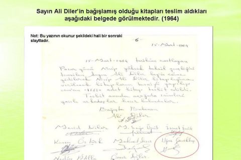 Nizip'in ilk kütüphanesi