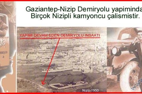 Gaziantep- Nizip Demiryolu 55 Yaşında