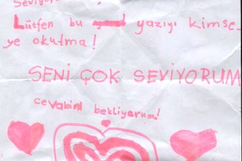 küçük kızın aşk mektubu :D:D:D