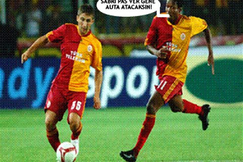 Sabrinin kaleyi tutmayan şutları:)
