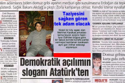 Toplandık