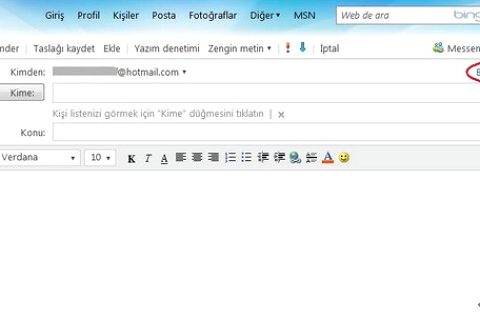 Gelen emailler