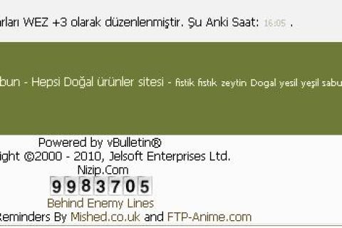 Sitemizin  Sayacı 10 Milyona Dayandı