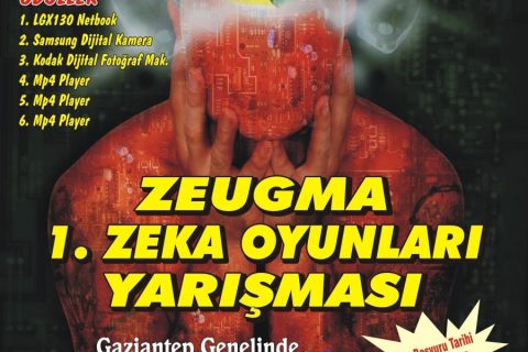 Zeugma 1.zeka oyunları yarışması 12 mayıs