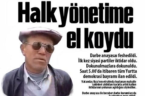 Halk Yönetime El Koydu!
