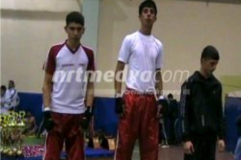 Nizip'in, "kick boks" başarısı