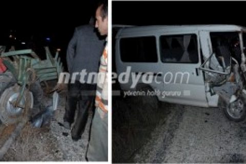 Karkamış'a Bağlı Akçaköy Yolunda Kaza: 2 Yaralı