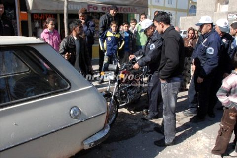Nizip'te Trafik Kazası 1 Yaralı