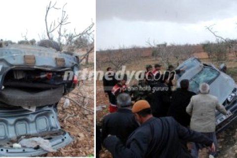Korkunç kaza: 1 ölü, 4 yaralı