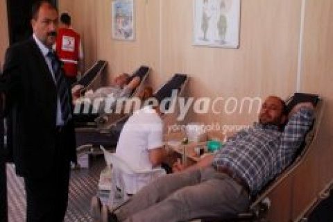 Sanayi Esnafı Kan Bağışında Bulundu