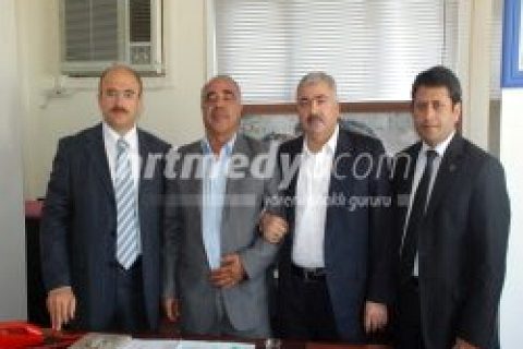Sarı ve Şahin, Esnaf Kefalet Odası'nı Ziyaret Etti
