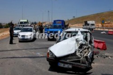 Trafik Kazası; 1 Yaralı