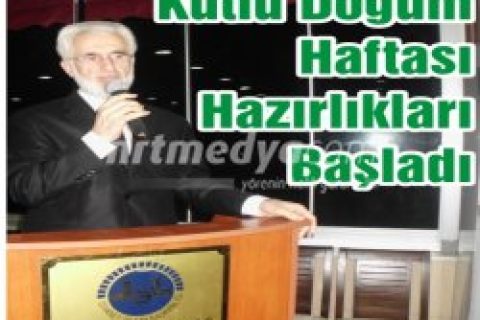 Video:   KUTLU DOĞUM HAFTASI HAZIRLIKLARI BAŞLADI