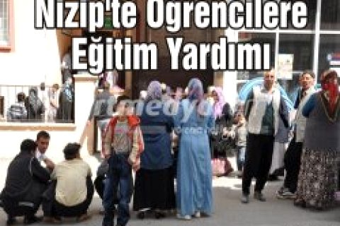 Nizip'te Öğrencilere Eğitim Yardımı
