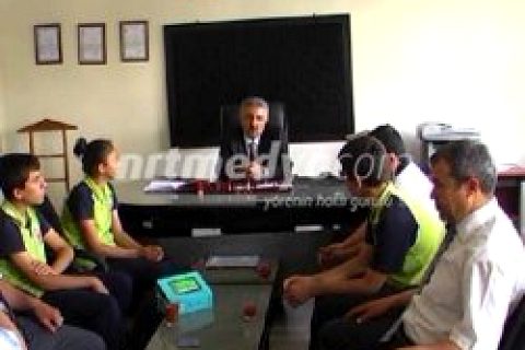 Milli Eğitim Müdürü Gündeş'e Ziyaret