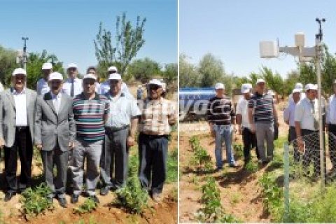 Meteorolojik erken uyarı sisteminin açılışı yapıldı