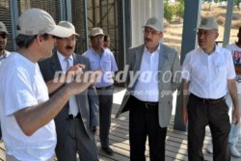 Sarı ve Karadeniz "Zeugma Kazı Alanı"nda
