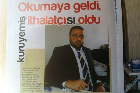 KIZILTAŞ GIDA İTHALAT ve İHRACAT  LTD ŞTİ  K.K.T.C